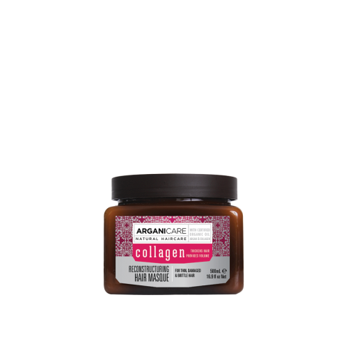 Arganicare Collagen Naprawcza maska do cienkich, zniszczonych i łamliwych włosów 500 ml