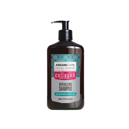 Arganicare Collagen Szampon rewitalizujący do cienkich włosów 400 ml
