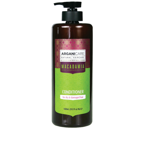Arganicare Macadamia Odżywka do suchych i zniszczonych włosów 1000 ml