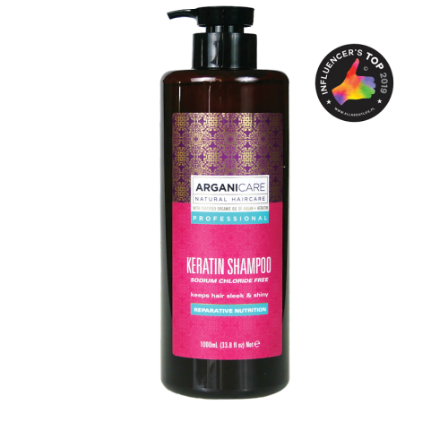 Arganicare Keratin Szampon do włosów z keratyną 1000 ml