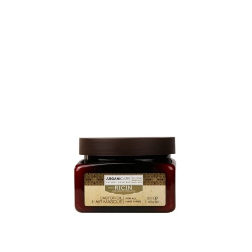 Arganicare Castor Oil Maska stymulująca porost włosów 350 ml