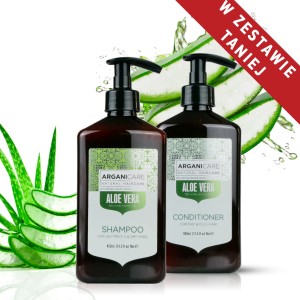 Zestaw aloesowy - Nawilżenie włosów z Aloesem
