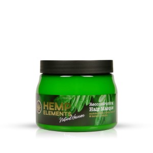 Hemp Elements Reconstructing Hair Masque - Maska do włosów zniszczonych z olejem konopnym 500 ml