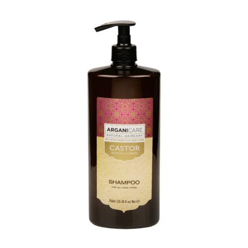 Arganicare Castor Oil Szampon stymulujący porost włosów 750 ml