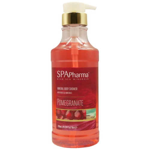 Spa Pharma Mineral Body Wash Pomegranate - Żel pod prysznic granat 750 ml