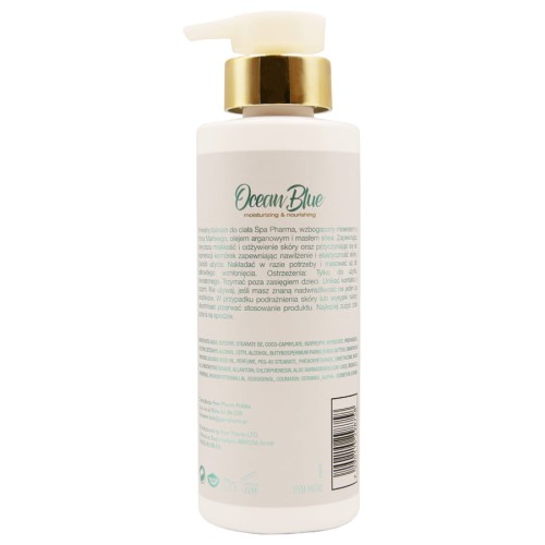 Spa Pharma Body Lotion Ocean Blue 400ml 7290115298758 tył.jpg