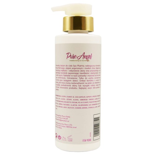 Spa Pharma Pure Angel Mineral Body Lotion 400ml 7290115298741 tył.jpg